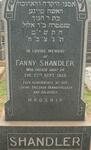 SHANDLER Fanny -1959