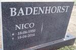 BADENHORST Nico 1950-2014