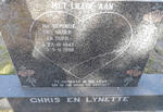 DICKS Chris 1947-1996 & Lynette