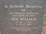 DICKS Ben William 1923-1984