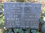 TURNER Gert Robert 1925-1989 & Susanna Johanna 1923-1990