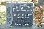 MARTENS Ronald Fritz 1926-2013