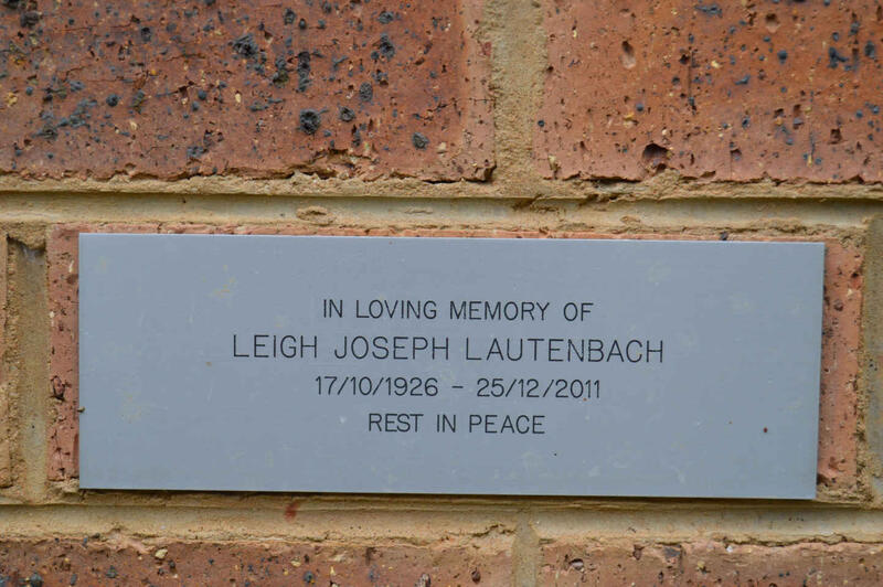 LAUTENBACH Leigh Joseph 1926-2011