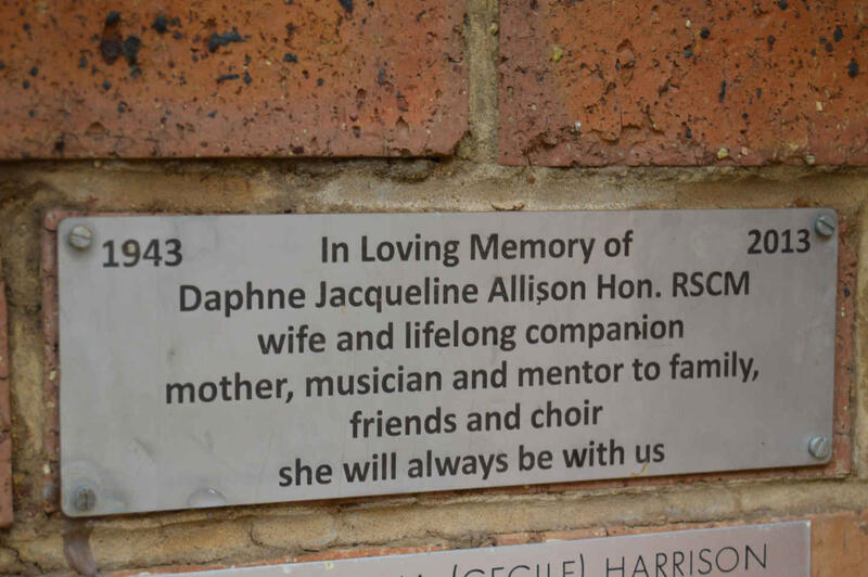ALLISON Daphne Jacqueline 1943-2013