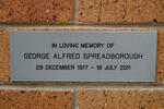 SPREADBOROUGH George Alfred 1917-2011