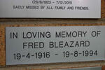BLEAZARD Fred 1916-1994