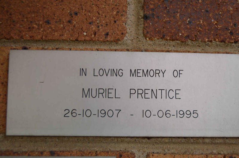 PRENTICE Muriel 1907-1995