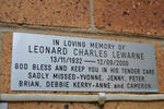 LEWARNE Leonard Charles 1932-2000