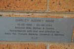 WARE Shirley Audrey 1930-2004