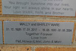 WARE Wally 1926-2017 & Shirley 1930-2004