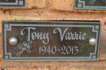 VARRIE Tony 1940-2013