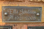 JORDAAN Ella 1921-2008