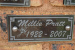 PRATT Millie 1922-2007