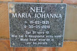 NEL Maria Johanna 1921-2010