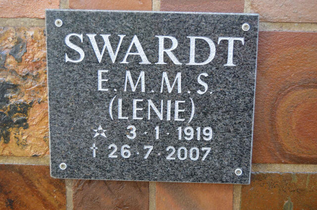 SWARDT E.M.M.S. 1919-2007