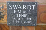 SWARDT E.M.M.S. 1919-2007
