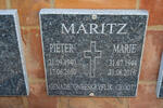 MARITZ Pieter 1940-2010 & Marie 1944-2016