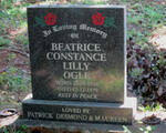 OGLE Beatrice Constance Lilly 1926-1979