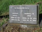 KYD Randall W. John 1910-1999 & Rachel Cecilia 1914-1981