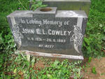 COWLEY John E.L. 1931-1983