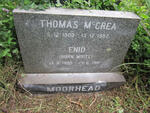 MOORHEAD Thomas McCrea 1900-1982 & Enid WHITE 1905-1991
