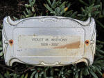 ANTHONY Violet M. 1928-2007