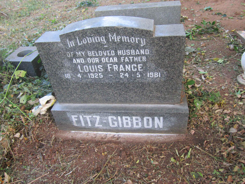 GIBBON Louis France, FITZ 1925-1981