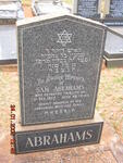 ABRAHAMS Sam -1922