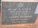 BACHMAN Ludwig -1947