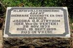 Gauteng, VANDERBIJLPARK, Flora Garden, corner Fuchia Street and Protea Street, single grave