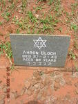 BLOCH Ahron -1943