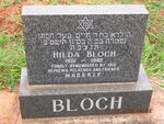 BLOCH Hilda 1901-1982