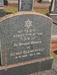 BLUMENFELD Henry 1889-1961