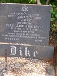 DIKE Pearl Jane nee LEVY 1919-1982