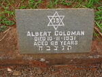 GOLDMAN Albert -1931