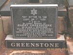 GREENSTONE Harry 1912-1999