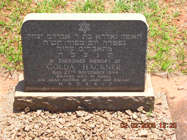 HACKNER Golda -1944