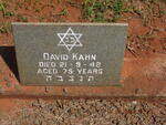 KAHN David -1948