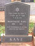 KANE Montague 1880-1975