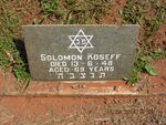 KOSEFF Solomon -1948