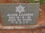LAZARUS Jacob -1935