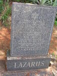 LAZARUS Max -1960