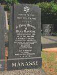MANASSE Hans -1983