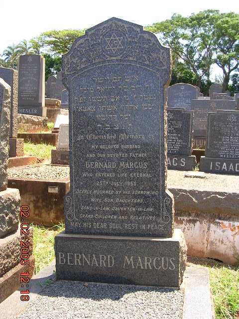 MARCUS Bernard -1955