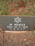 MARKS M. -1918