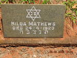 MATHEWS Hilda -1923