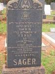 SAGER Hyman -1929