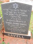 SAVELL Samuel George -1971