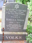 VOLKS Rebecca 1888-1976