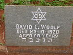WOOLF David L. -1930